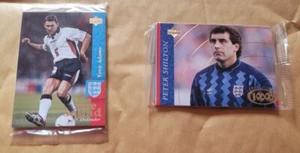 2 X SEALED PACKS - UPPER DECK - (ENGLAND) THE QUALIFYING CAMPAIGN - FRANCE 98 NM - Picture 1 of 2