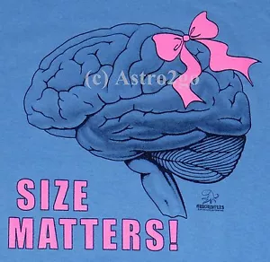 TAGLIA CONTA! - T-shirt cervello donna Science Anatomy Biology Zombies taglia S-2XL NUOVA - Foto 1 di 2