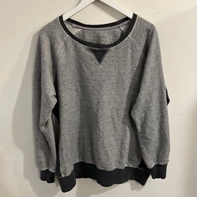 JACHS New York Oversized Size Large Gray Long Sleeve Sweater Men's Crewneck - Image 1 of 4