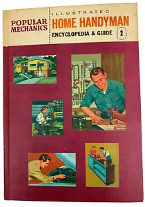 Vintage 1961 Popular Mechanics Home Handyman Encyclopedia & Guide Volume 2 - Foto 1 di 11