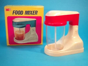 MEZCLADOR DE ALIMENTOS DE COLECCIÓN (ESTILO RETRO) JUGUETE DE COCINA B/O * HECHO EN HONG KONG aprox. 1970 - Imagen 1 de 6