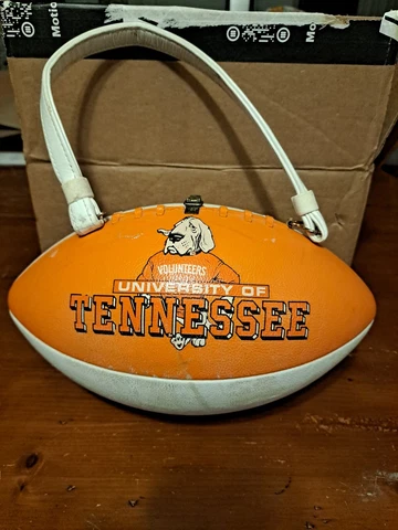 Vintage 1973 TENNESSEE VOLS FOOTBALL PURSE HANDBAG VOLUNTEERS UNIVERSITY Cover