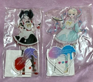 NEEDY STREAMER OVERLOAD Ten & Ame Chan Suipara Collaboration Acrylic Stand NEW - Picture 1 of 1