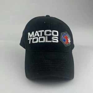 Matco Tools Hat Black Baseball Dad Cap Adjustable Logo Automotive Black - Picture 1 of 11