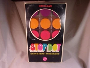 Vintage Stop Dot Game #5406 Complete In Box Mattel 1969 Rare - Picture 1 of 18