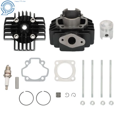 Kit de extremo superior de culata de pistón de motor 50cc para Yamaha PW50 QT50 1979-2017 NUEVO Foto 1 de 4
