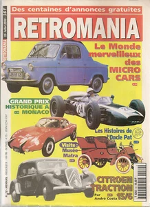 RETROMANIA 72 CITROEN 15/6 LES MICROCARS HISTOIRE DES SIEGES AUTO DOCUM PANHARD - Bild 1 von 1