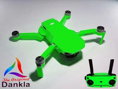 DJI MAVIC MINI - SKIN - NEON GRÜN -  / Folie / Decal / Wrap / Drohne / Zubehör - Bild 1 von 4