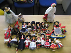Collectable Dolls of the world 20+job lot. Welsh, Scottish