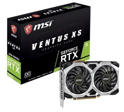 MSI Gaming GeForce RTX 2060 VENTUS XS 6G OC - image 1 of 4
