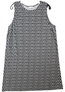 J.Jill Midi Dress Women's Size XL Multicolor Abstract Pattern Sleeveless - Picture 1 of 9