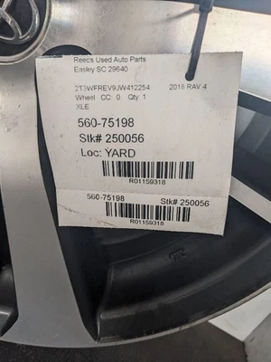 Wheel 17x7 Alloy 10 5 Split Spoke Fits 16-18 RAV4 1159318 - Image 1 of 4