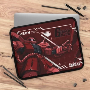 Anime Laptophülle, Zeon Zaku Gundam Design, Geek Geschenk, iPad Cover, Laptop Case - Bild 1 von 13