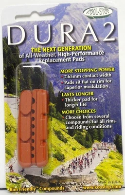 Inserto de freno Kool-Stop Dura 2 salmón Foto 1 de 2