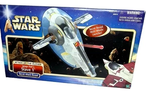 Hasbro Star Wars Attack of the Clones Jango Fett´s Slave 1 MISB NEU OVP ! - Bild 1 von 4