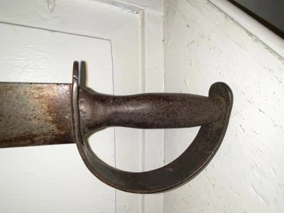 17 1/2 дюйма Confederate?  Нож боуи D-Guard времен гражданской войны - Изображение 1 из 4