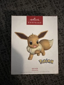 Hallmark Pokémon Eevee Keepsake Decorazione Albero di Natale Nuovo con scatola 2022 - Foto 1 di 6