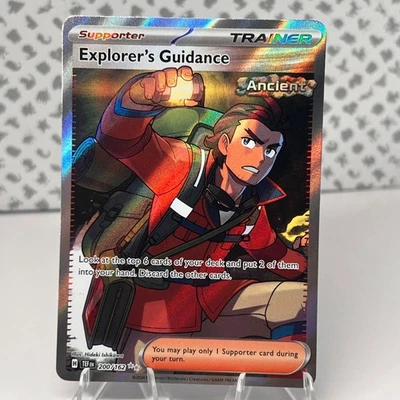 Explorer's Guidance 200/162 SV05: Temporal Forces Holo NM - Image 1 of 2