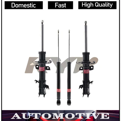 KYB OEM Front Struts W/ Sway Bar & Rear Shocks For 2014-2019 Ford Fiesta - Image 1 of 2