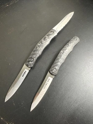 Cold Steel Lucky & Lucky One. Сделано в Италии, углеродное волокно и сталь S35VN. - Изображение 1 из 4