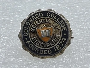 Colorado College Sterling Pin - Picture 1 of 3