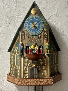 Nuremberg Church of OUR LADY E Smeckenbecker Germany Clock Cuckoo. Working* - Picture 1 of 24