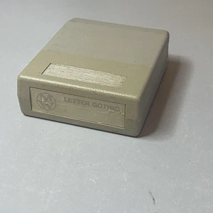 Montgomery Ward Drucker Schrift/Schriftpatrone: Buchstabe Gothic - Bild 1 von 3