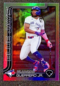 2025 Topps Series 1 Vladimir Guerrero Jr. Rainbow Foil #163 Toronto Blue Jays - Picture 1 of 2