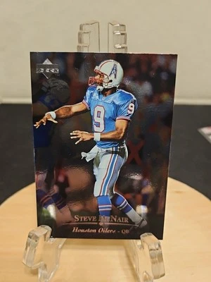 1996 Upper Deck #132 Steve McNair Silver B2 - Image 1 of 4