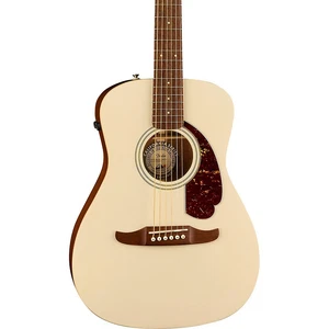 Fender California Malibu Player Acoustic-Electric Guitar Olympic White - Picture 1 of 8