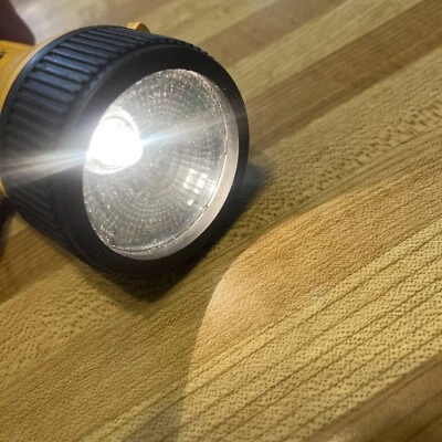 Energizer Industrial 1251 Eveready Heavy Duty Yellow Flashlight Made in USA - Image 1 of 4