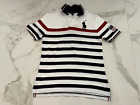 Polo Ralph Lauren striped polo shirt in excellent condition, size L (14-16yrs)