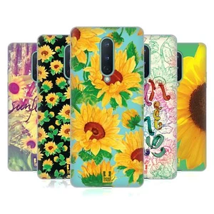 FUNDA HEAD CASE DESIGNS CON DIBUJO DE GEL SUAVE GIRASOL PARA TELÉFONOS GOOGLE ONEPLUS - Imagen 1 de 12