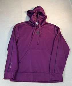 Champion Hoodie Pullover Mens Medium Long Sleeve Maroon Pockets Double Dry - Picture 1 of 13