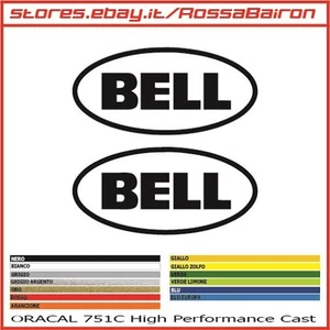 Kit 2 Adhésifs Bell mm.100x47 - Stickers Autocollants Autocollant Stickers - Imagen 1 de 1