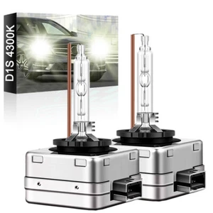 2 Pack D1S 4300K OEM White 66140 66144 85410 85415 HID Xenon Headlight Bulbs - Picture 1 of 12