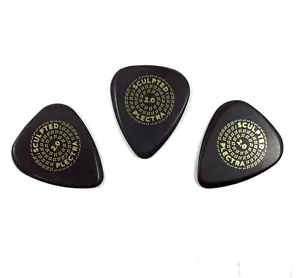 Dunlop Guitar Picks 3 Pack Primetone Standard Smooth Hand Sculpted 2.0mm - Picture 1 of 6