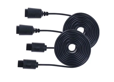 Zwei 2x Controller GamePad Verlängerung 🔛✅ für Nintendo 64 / N64 (NEU)