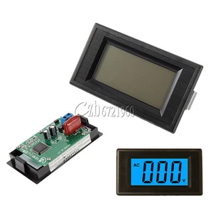 2-wire Digital Voltmeter Panel AC 20-500V LCD Digital Alternating Voltage Meter - Picture 1 of 4