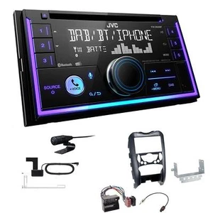 JVC KW-DB95BT Autoradio Bluetooth DAB+ für MINI Clubmann ab 2007 in schwarz - Bild 1 von 6