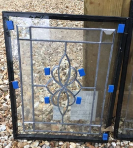 JOB LOT 9 x BRITANNIA DOUBLE GLAZED LEADED TOUGHENED GLASS WINDOW PANELS - Picture 1 of 13