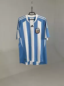 Argentinien Nationalmannschaft 2010 Home Fußball Trikot Football Adidas Größe L - Bild 1 von 14
