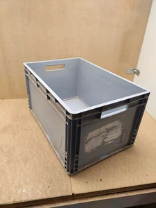 Fleischerkiste Fleischkiste Eurofleischerkiste E3 Kiste Kisten Grau 60x40x30 - Bild 1 von 1