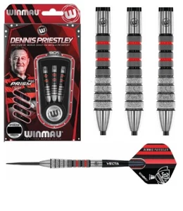 WINMAU DENNIS PRIESTLEY DIAMOND 30TH ANNIVERSARY 90% TUNGSTEN DARTS–19, 22 &24GM - Picture 1 of 2