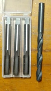Juego de grifos manuales M2-M5-M7-M9 M11 M13 M14 M16 M17 M18-M30 RH MÉTRICO HSS + taladro roscador - Imagen 1 de 9
