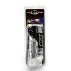 Heat Shroud Aluminised Wire Sleeving Barrier Hook & Loop Fastening Tape 1"x 36" - Picture 1 of 1