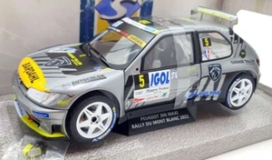 Solido 1/18 Scale Diecast S1808302 Peugeot 306 Maxi Mont Blanc 2021 #5 Delecour - Picture 1 of 5