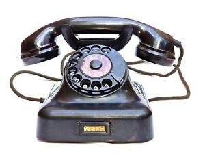 Bakelit Telefon W 48  Schwarz Post von 1956