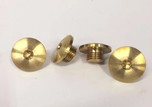 4 HARLEY BRASS allen SHOVELHEAD SPORTSTER ROCKER SHAFT BOLTS plugs ironhead 43 - Bild 1 von 2