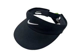 NUOVA NIKE 2014 Adult VAPOR/RZN visiera alta da golf regolabile/cappellino nero 639685-010 - Foto 1 di 4